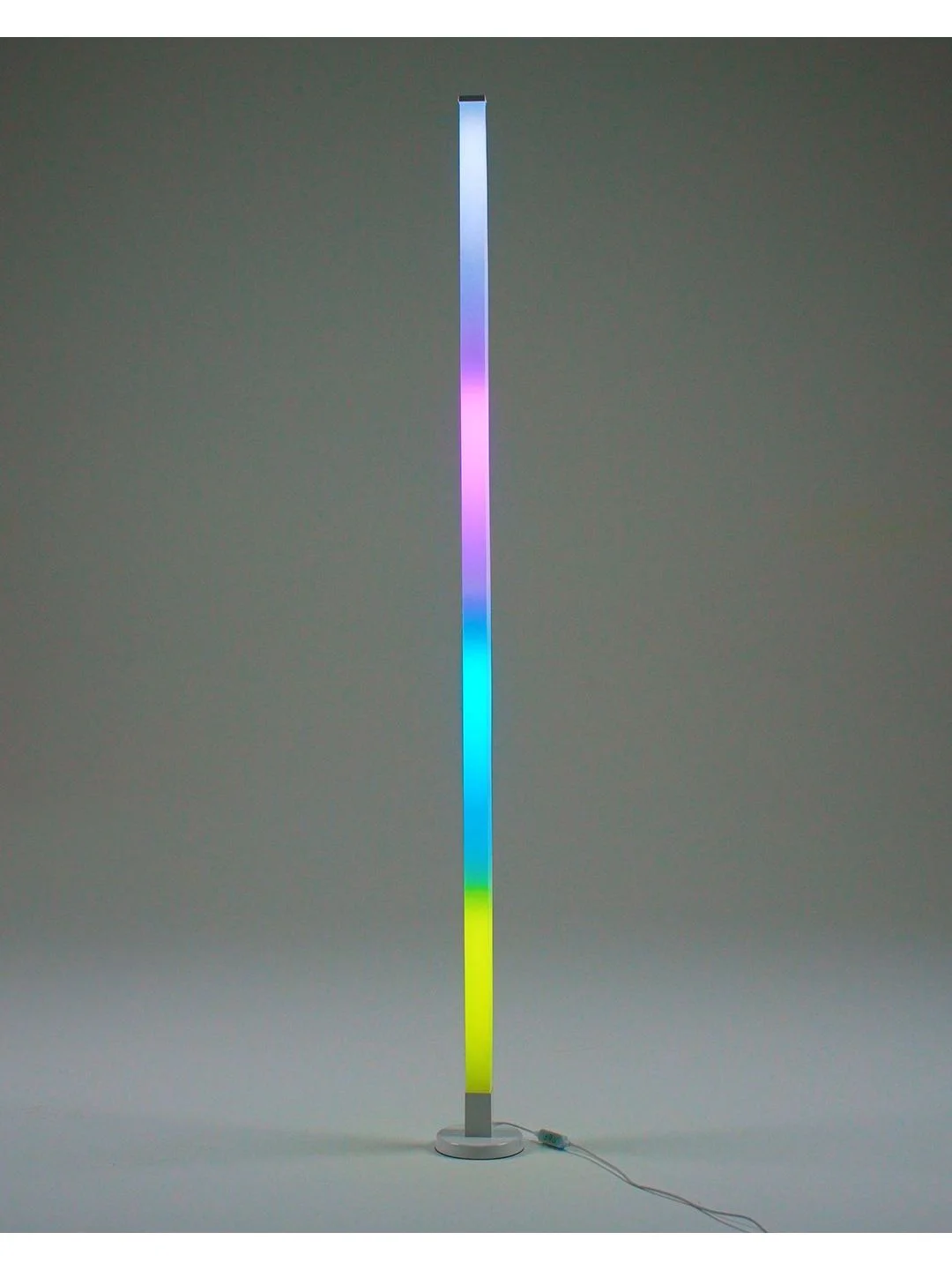 Белый торшер светодиодный напольный RGB Moderli DIY