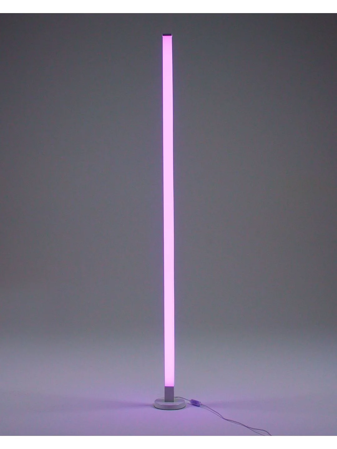 Белый торшер светодиодный напольный RGB Moderli DIY