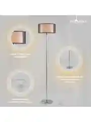 Коричневый напольный светильник торшер Moderli Room