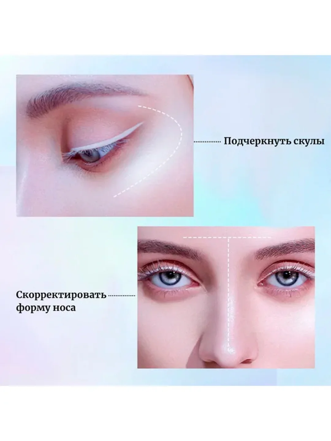 ZEESEA Хайлайтер Interstellar Highlight Powder тон 01 серебро