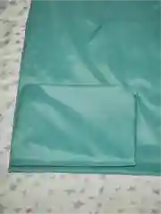 Бирюзовый комплект из 2 однотонных наволочек, 50 x 70 и 70 x 70 см, полисатин
