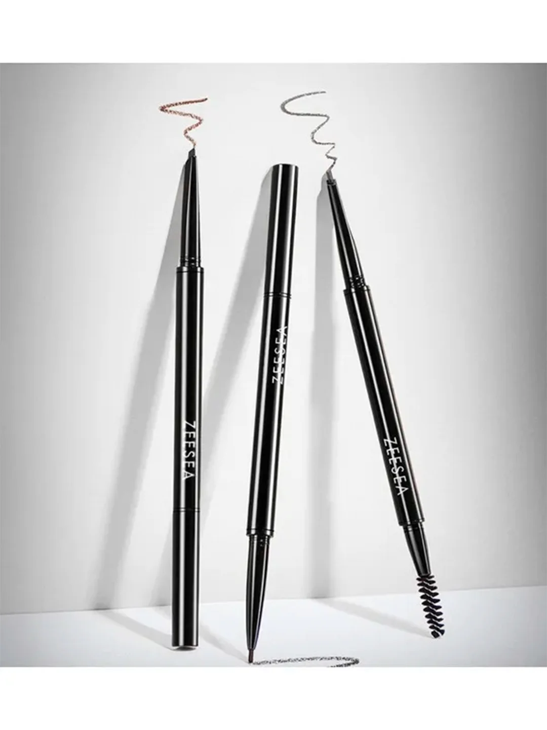 ZEESEA Карандаш для бровей треугольный Eyebrow pencil тон chestnut brown / ореховый