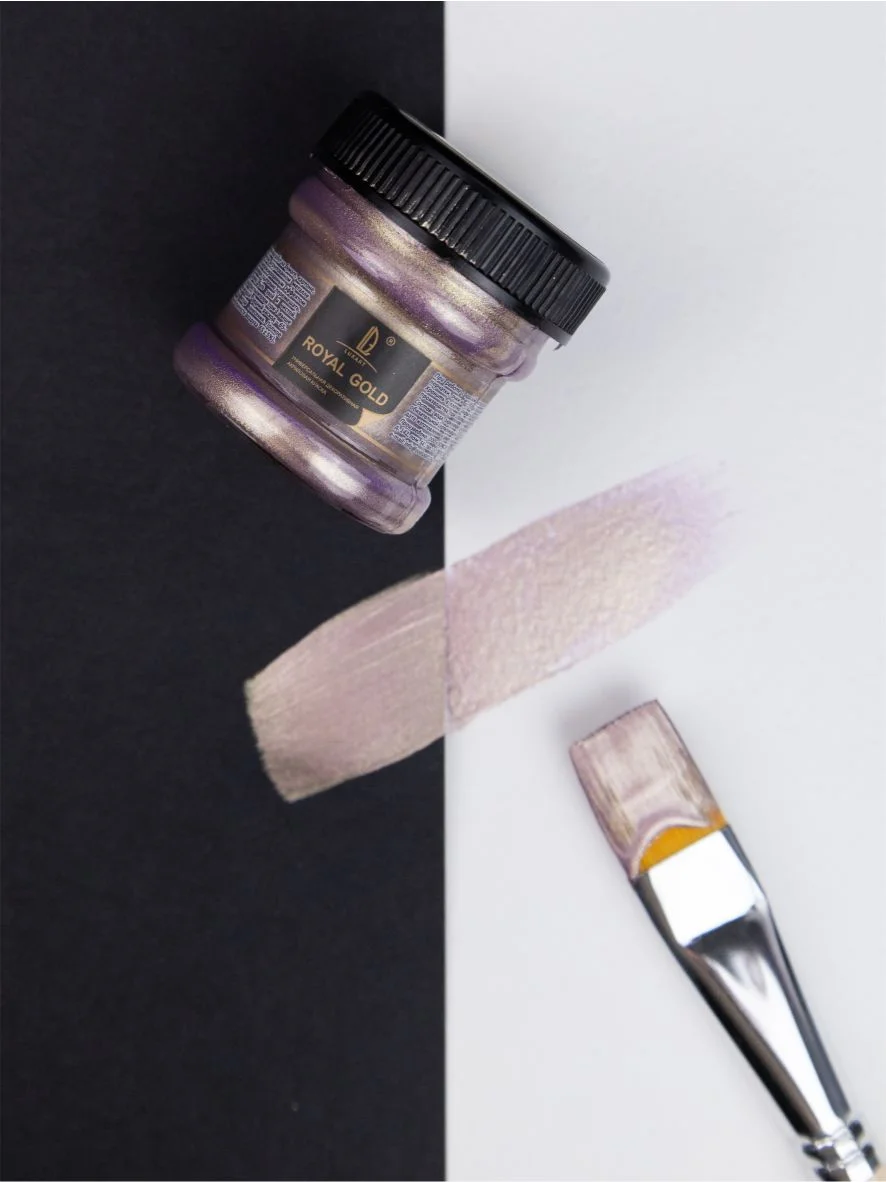 Акриловая краска Luxart ROYAL GOLD Золото аметистовое 25 г