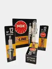 Комплект свечей зажигания NGK №12 BCPR6E 6129, Lada Vesta, Granta, Priora, Kalina