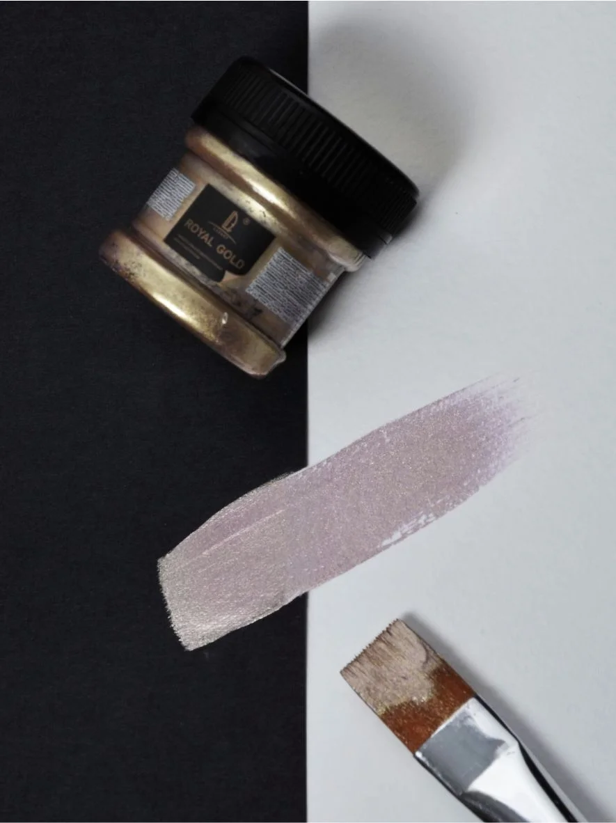 Акриловая краска Luxart ROYAL GOLD Золото жемчужное 25 г