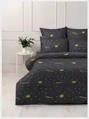 Комплект постельного белья, 1,5 спальный, 2х спальный, семейный, 4007, полисатин