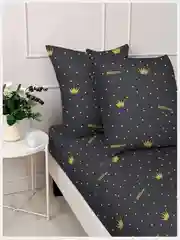 Комплект постельного белья, 1,5 спальный, 2х спальный, семейный, 4007, полисатин