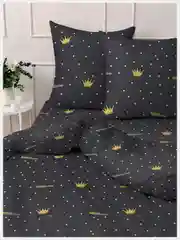 Комплект постельного белья, 1,5 спальный, 2х спальный, семейный, 4007, полисатин