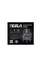 Лазерный уровень TESLA UR30PRO линейный крест 30м 0,2мм/м зеленый луч