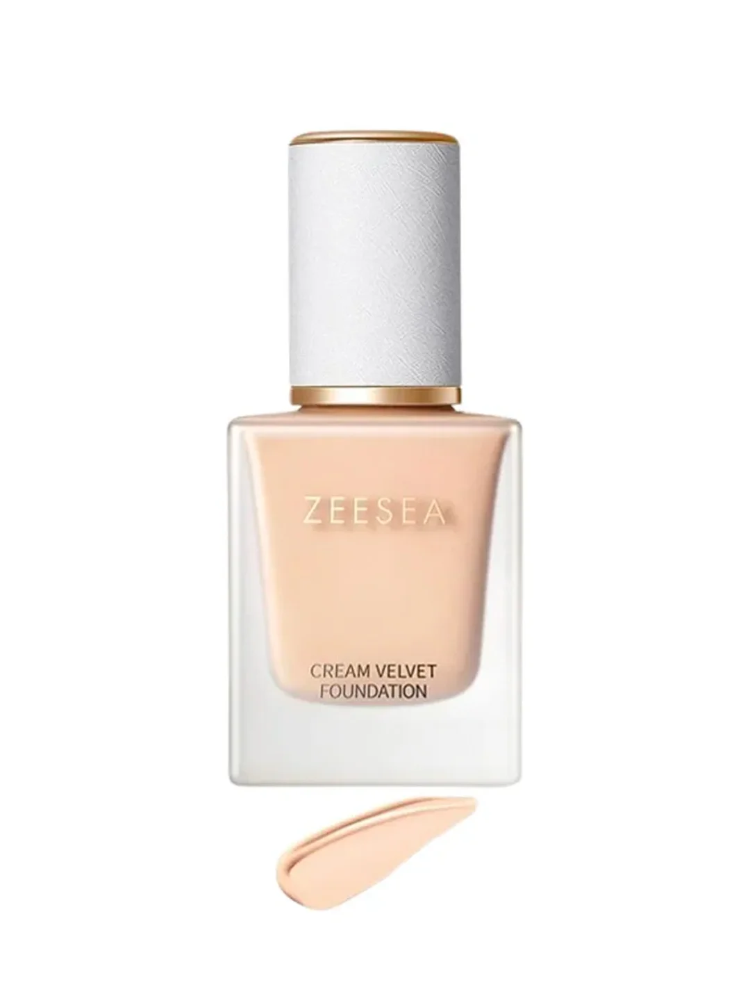 ZEESEA Тональная основа Cream Velvet Liquid Foundation тон 01 Ivory / слоновая кость