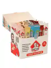 Сахар в стиках Дядя Тула "Сахар Ассорти", (ваниль, имбирь, кокос, корица, белый), 250г