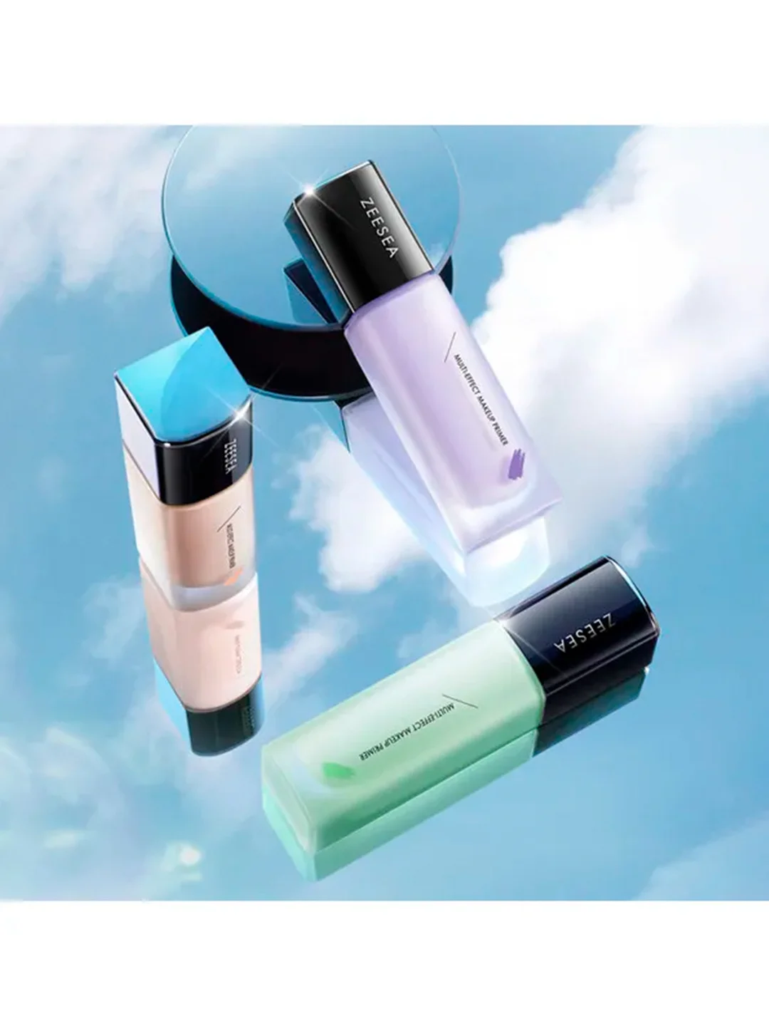 ZEESEA Праймер для лица Multi-effect make-up primer  тон green / зеленый