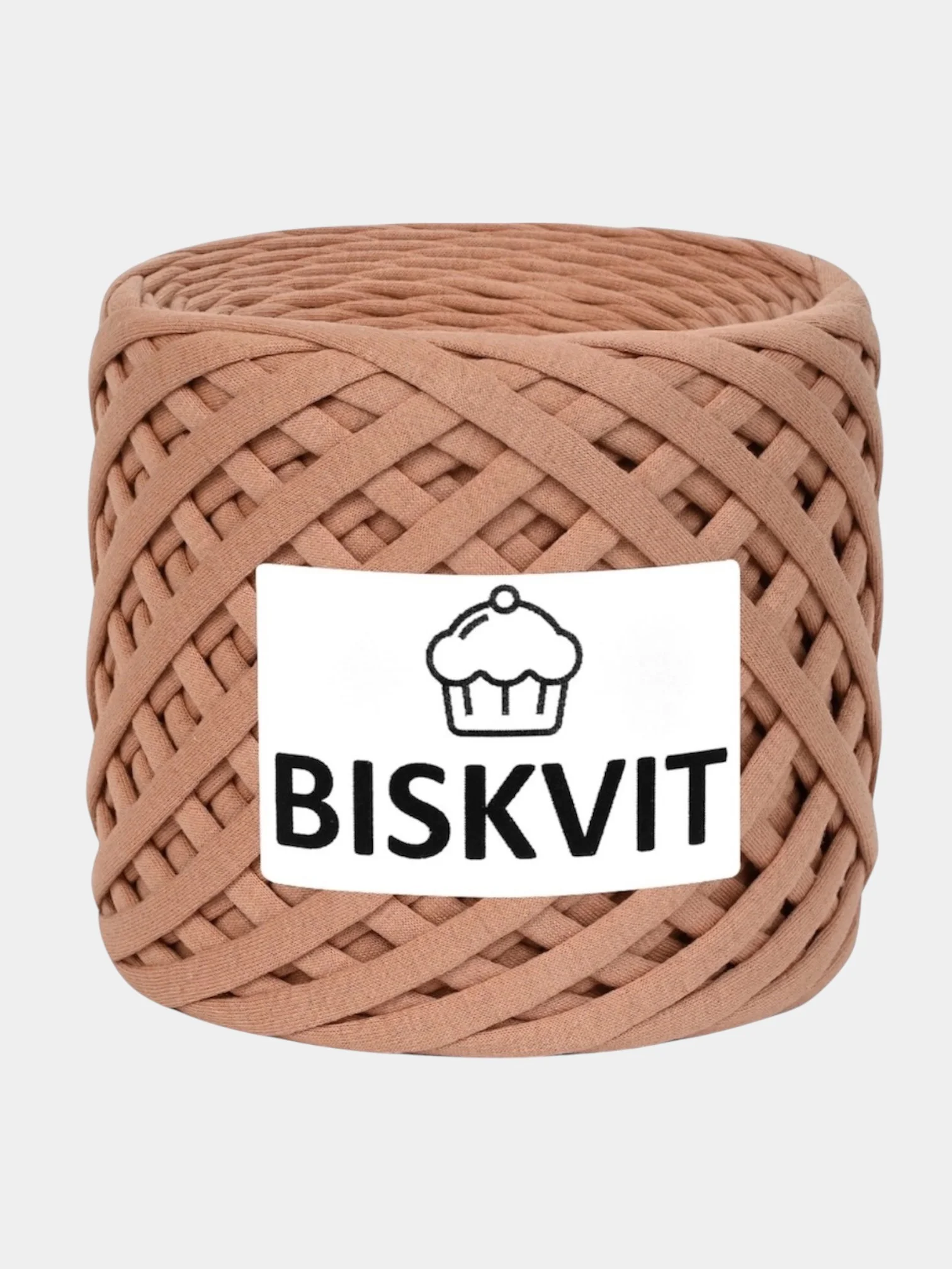 Светло-коричневый трикотажная пряжа для рукоделия Biskvit