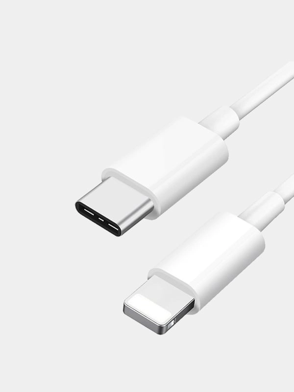 Зарядный кабель для iPhone, зарядник на айфон тайпси, USB - Type-C - Lightning, быстрая