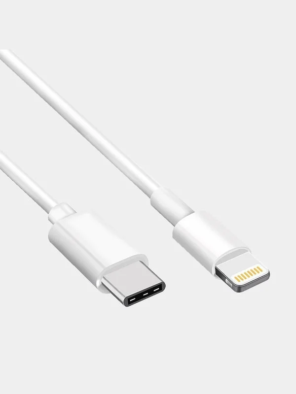 Зарядный кабель для iPhone, зарядник на айфон тайпси, USB - Type-C - Lightning, быстрая