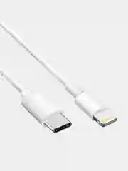 Зарядный кабель для iPhone, зарядник на айфон тайпси, USB - Type-C - Lightning, быстрая