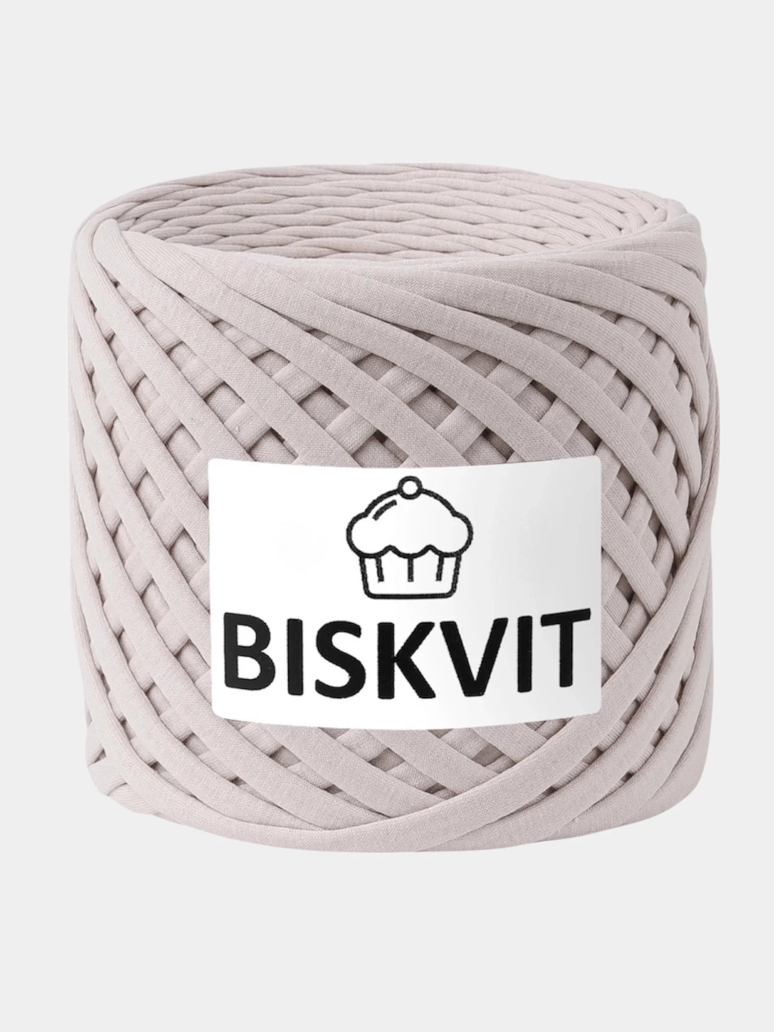 Серебряный трикотажная пряжа для рукоделия Biskvit