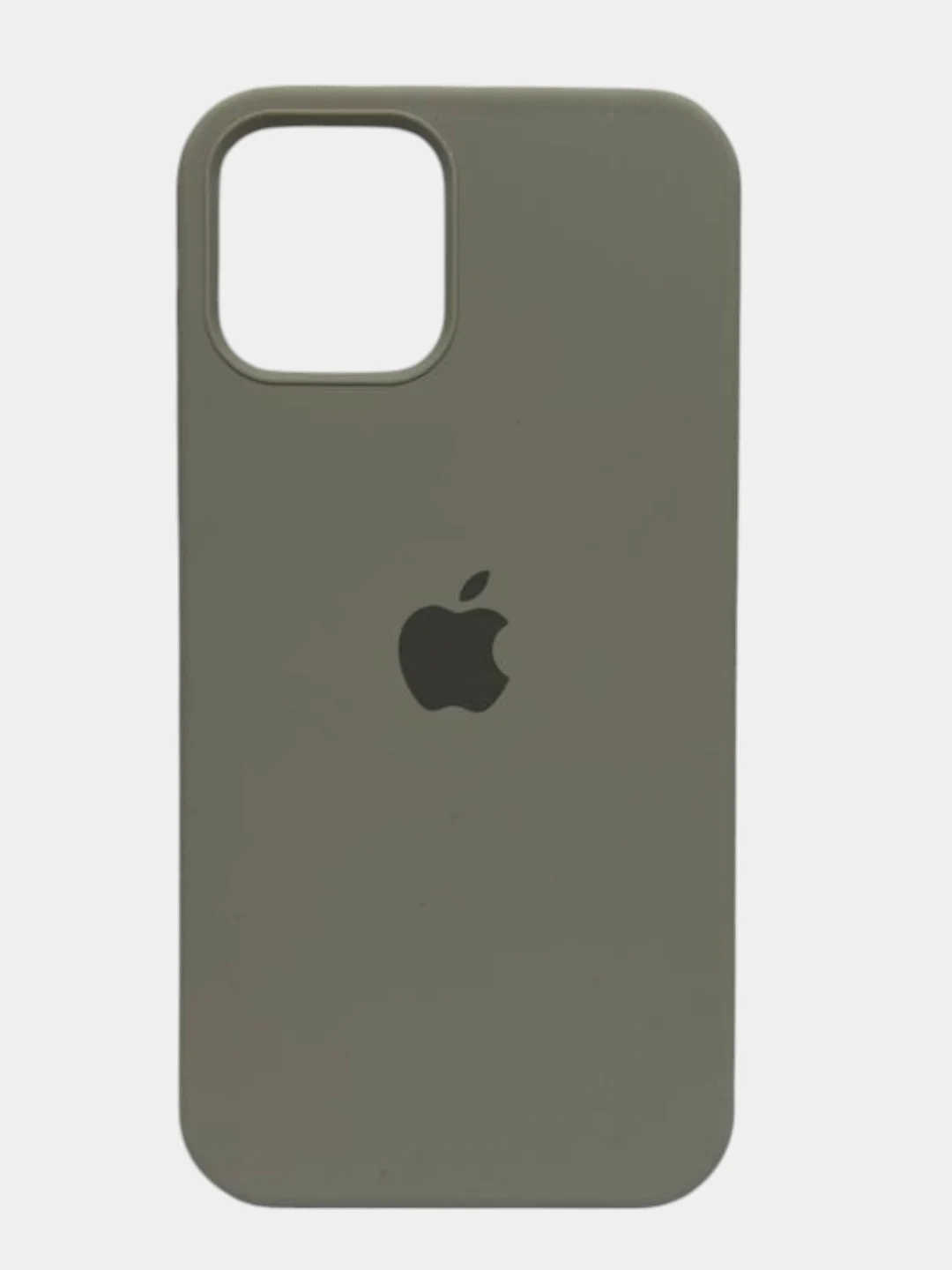 Серый меланж чехол iPhone 12 Pro Silicone case