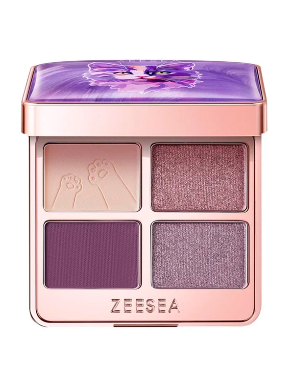 ZEESEA Тени для век Tipsy Kitty Eyeshadow Quad тон 08