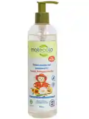 Детский шампунь и гель для купания 2 в 1 MOLECOLA, Ромашка, Календула и Алоэ Вера, 400 мл