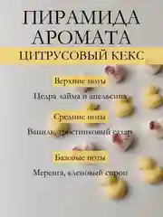 Желтый подарочный набор Аромасаше / Саше для белья / Саше для шкафа / Wax melts для аромалампы