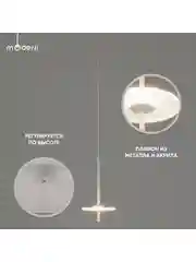 Белый светильник подвесной светодиодный Moderli Sylv Ella