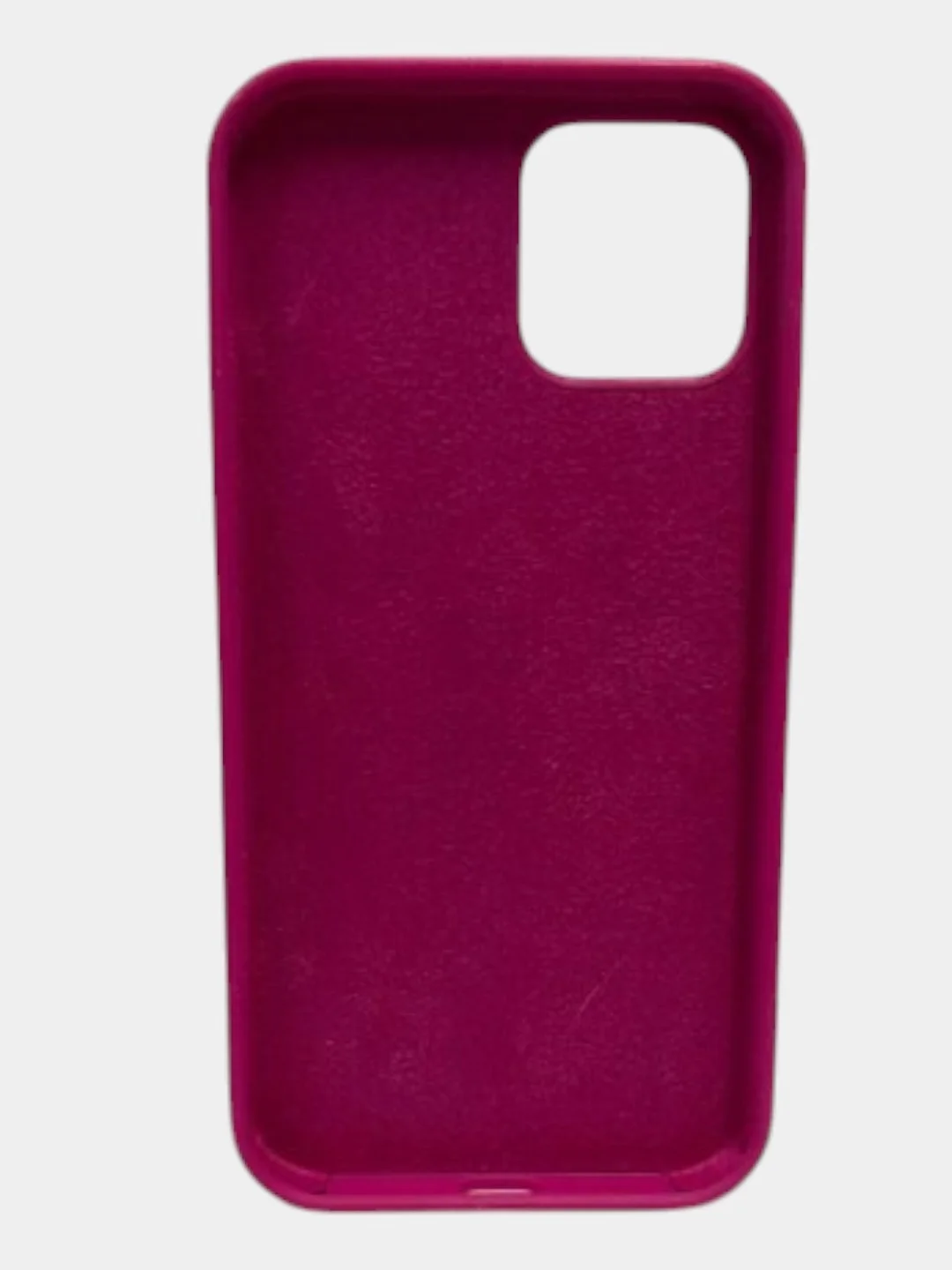 Фуксия чехол iPhone 12 Pro Silicone case