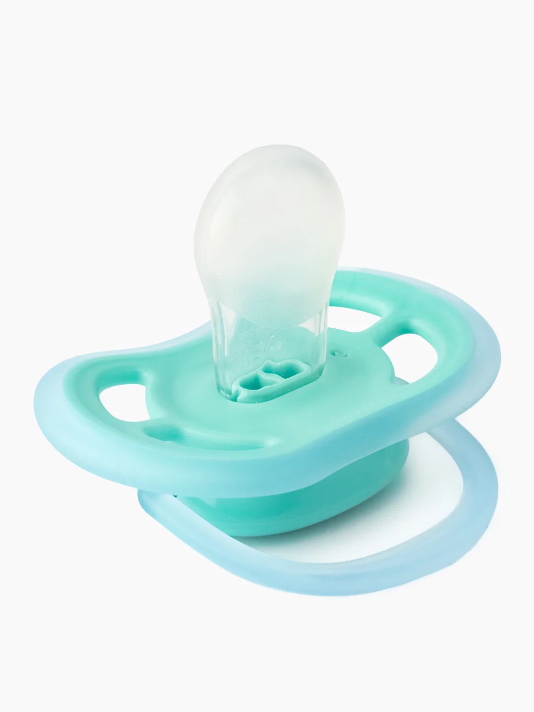 Силиконовые пустышки Philips Avent SCF344/23 ultra air, 2 шт, синий/зеленый