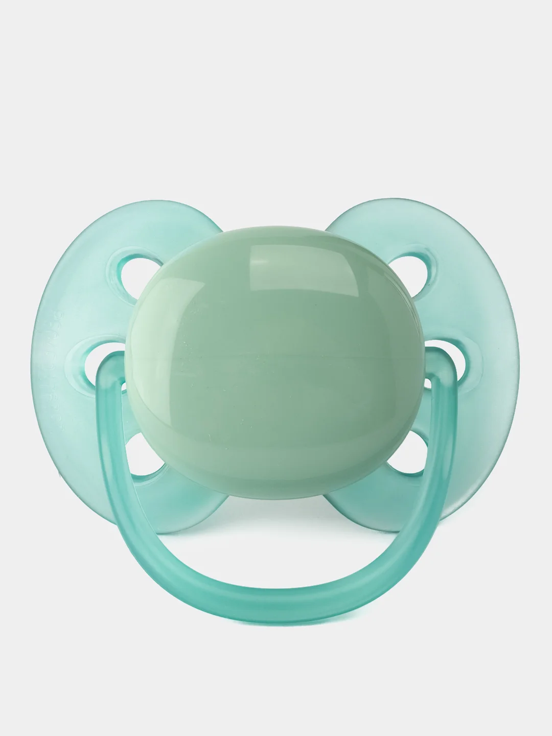Силиконовая пустышка Philips Avent SCF091/03 Ultra Soft, 2 шт, 0-6 мес., оранжевый/зеленый