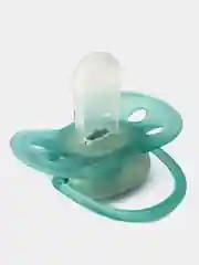 Силиконовая пустышка Philips Avent SCF091/03 Ultra Soft, 2 шт, 0-6 мес., оранжевый/зеленый