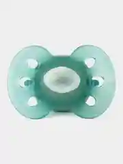 Силиконовая пустышка Philips Avent SCF091/03 Ultra Soft, 2 шт, 0-6 мес., оранжевый/зеленый