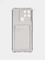 Хром чехол для Infinix Smart 6 (Инфиникс Смарт 6), силиконовый