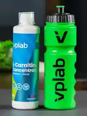 Зеленый бутылка для воды Vplab, спортивная, 750 мл