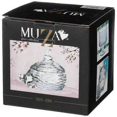 ИКОРНИЦА "ЕЖИК" 135 МЛ. 12.5*8.5 СМ. ВЫСОТА=10 СМ. КОЛЛЕКЦИЯ "MUZA"