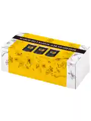 Набор 3 банок для сыпучих продуктов 900 мл 10*10*14,5 см "Tea, coffee, sugar" с крышками