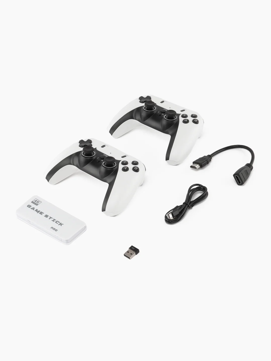 Белый игровая приставка Game Stick M15 128GB, для телевизора, 4k Ultra HD, 30000 ретро игр