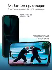 Черный стекло для iPhone 16 Pro защитное Rosco прозрачное олеофобное с рамкой, матовое, антишпион