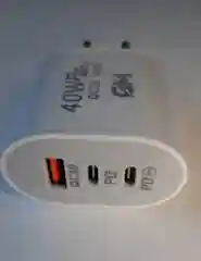 Зарядник 40W, 1 USB, 2 Type-C зарядное устройство, СЗУ блок питания