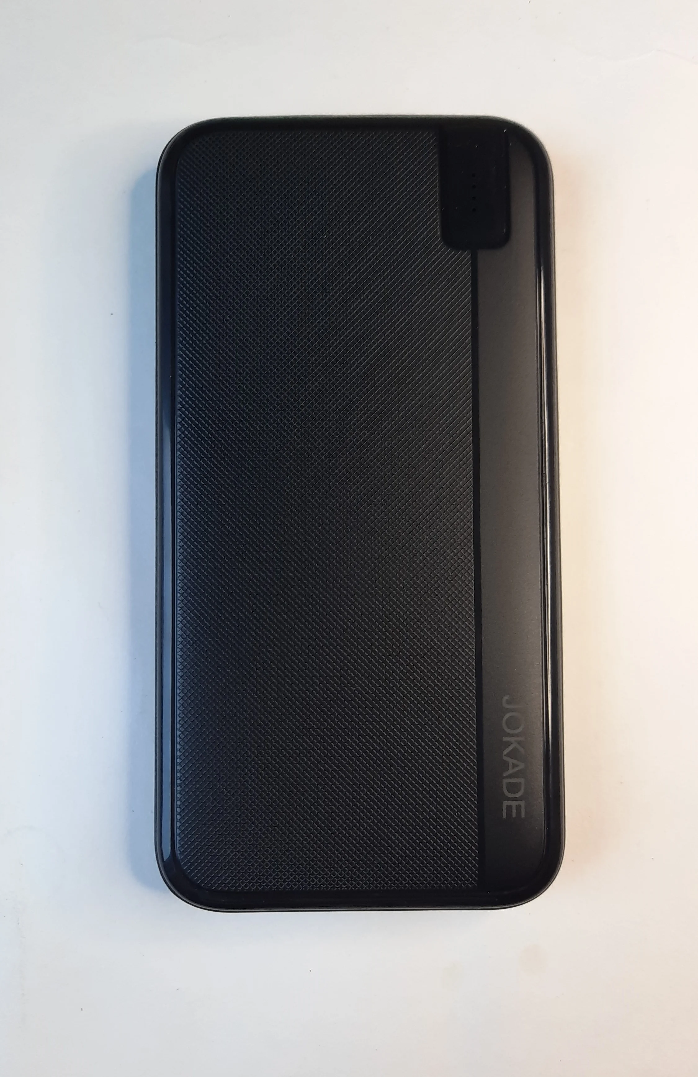 Черный повербанк внешний аккумулятор Power Bank