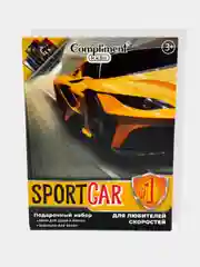Подарочный набор Compliment kids Sportcar 3+/Шампунь и пена для ванны