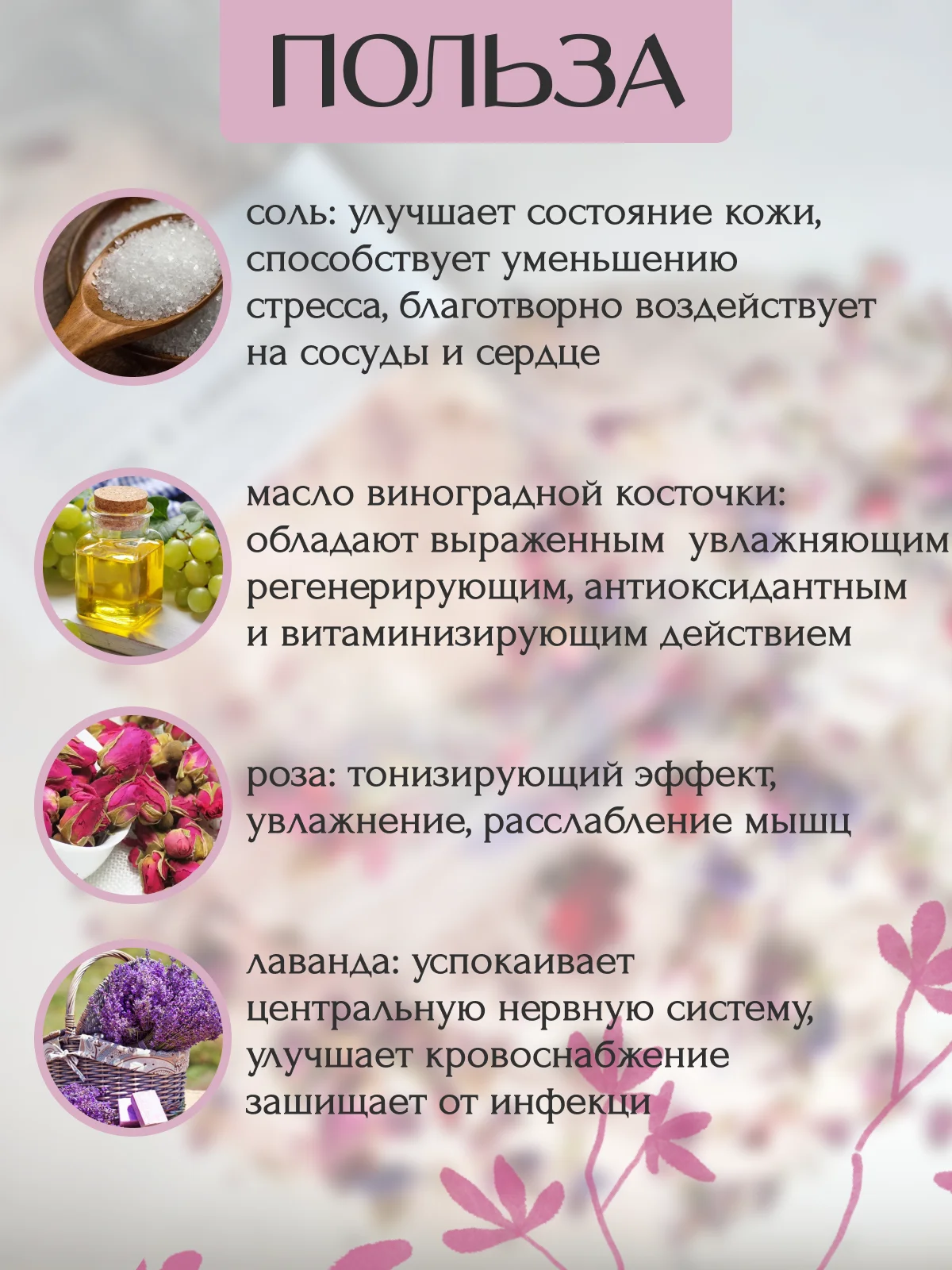 Магниевая соль для ванн ароматизированная, английская соль Эпсом (Epsom), горькая соль