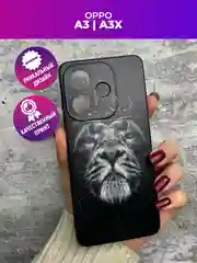 Манго чехол для Oppo A3 / Oppo A3x с принтом, с рисунком (Оппо А3)