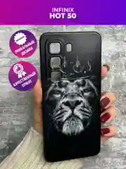 Манго чехол для Infinix HOT 50 4G с принтом, с рисунком (Инфиникс ХОТ 50 4Джи)