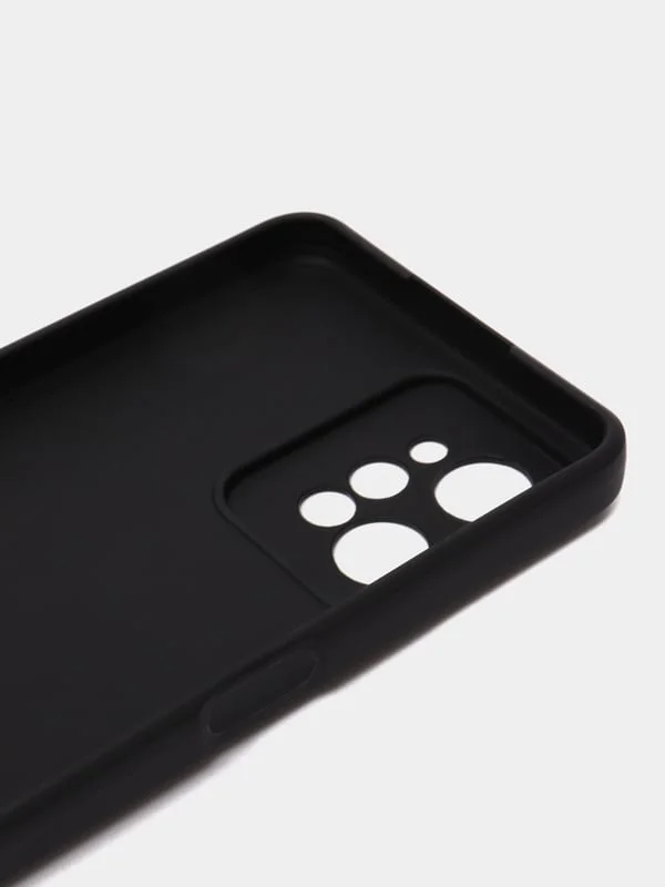 Черный силиконовый чехол для Realme C31 (Реалми С31)
