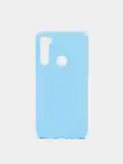 Голубой силиконовый чехол Xiaomi Redmi Note 8 (Сяоми Редми Нот 8 / Ноут)