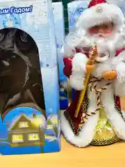 Дед Мороз, снегурочка, санта музыкальный батарейки в подарок