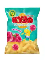 Кузя Лакомкин 100г кукурузные палочки со вкусом Малина