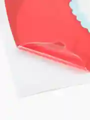 Желтый новогодние наклейки, многоразовые, большие, двухсторонние, 9листов А4
