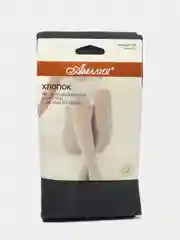 Угольный колготки женские с мехом в рубчик, хлопок