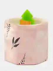 Коралловый меланж ароматическая свеча